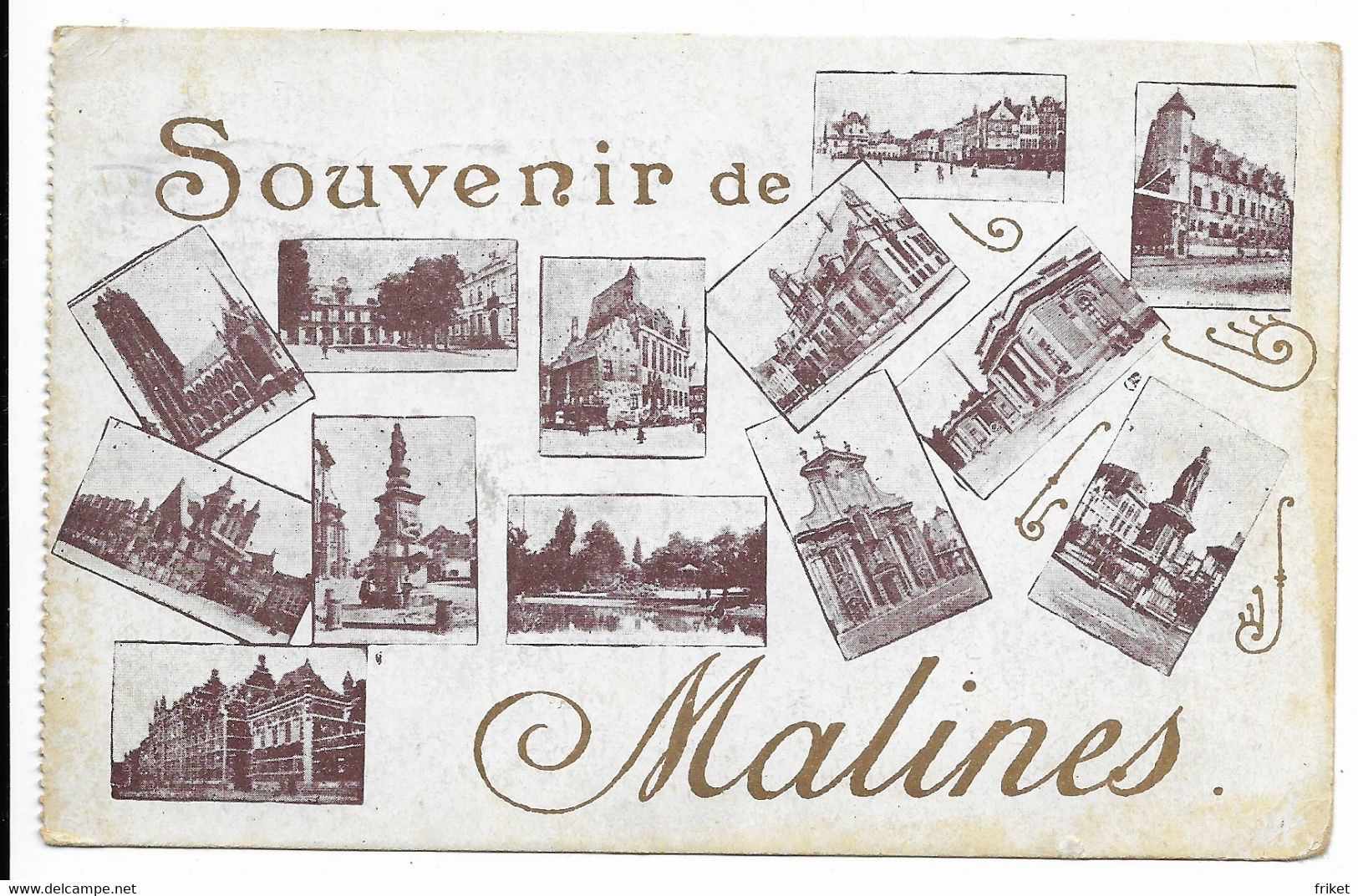 - 2067 -   MALINES  Souvenir Multi Vues - Machelen