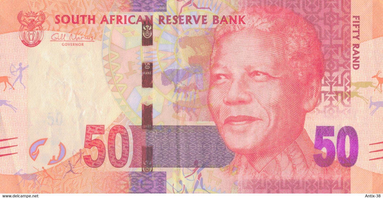 K30 - AFRIQUE DU SUD - Billet De 50 RAND - Südafrika