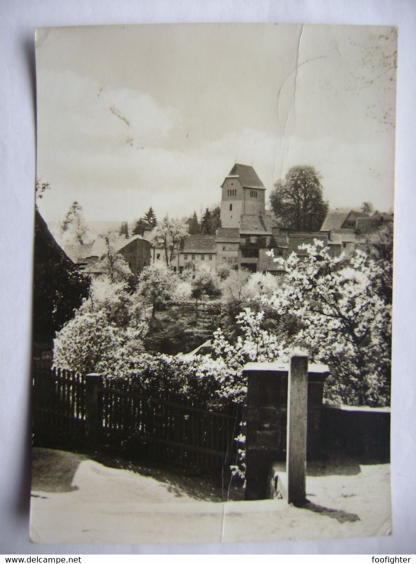 Germany STADTRODA (Thüringia) - Blick Zur Kreuzkirche - 1960s Used - Stadtroda