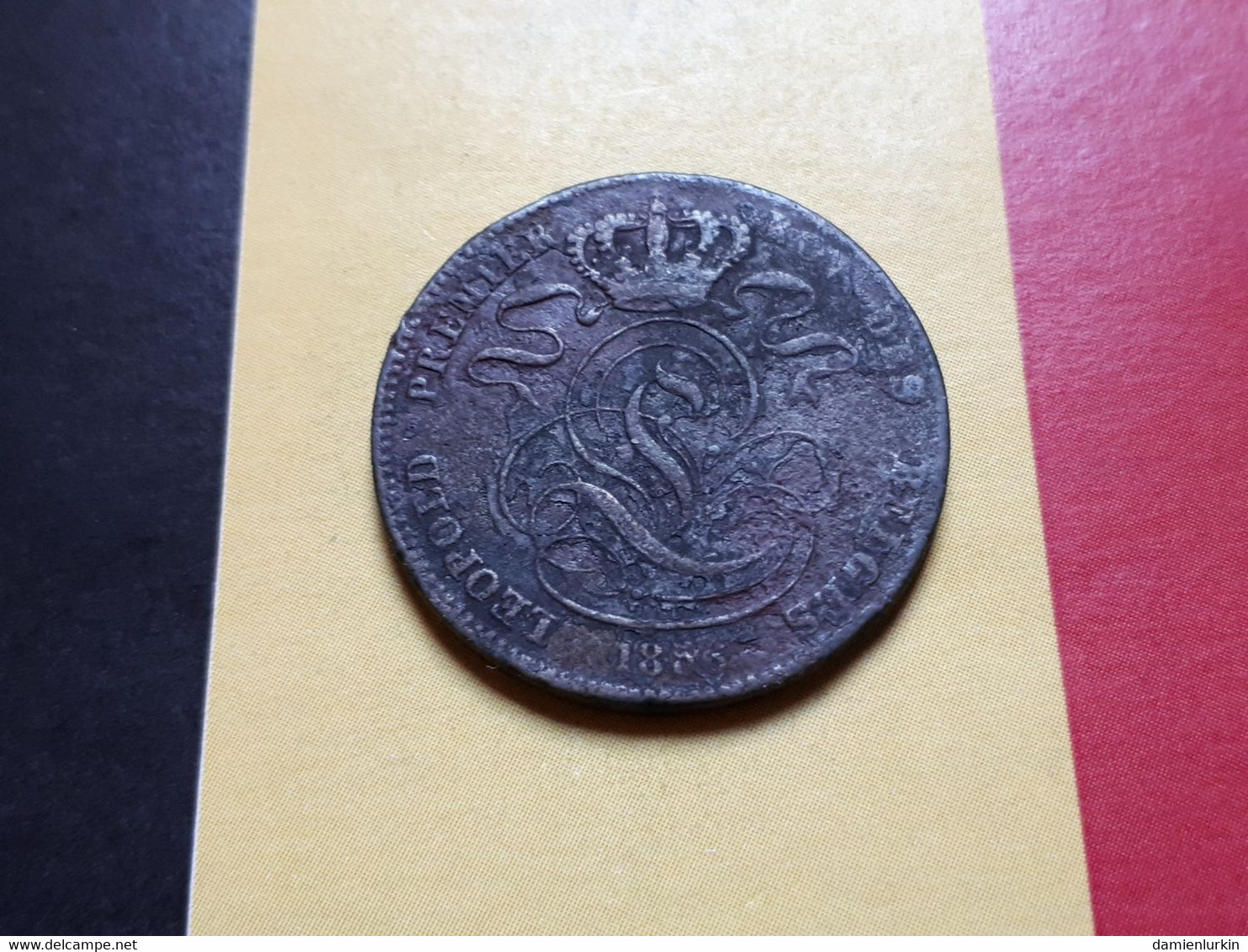 BELGIQUE LEOPOLD IER 5 CENTIMES 1856 - 5 Centesimi