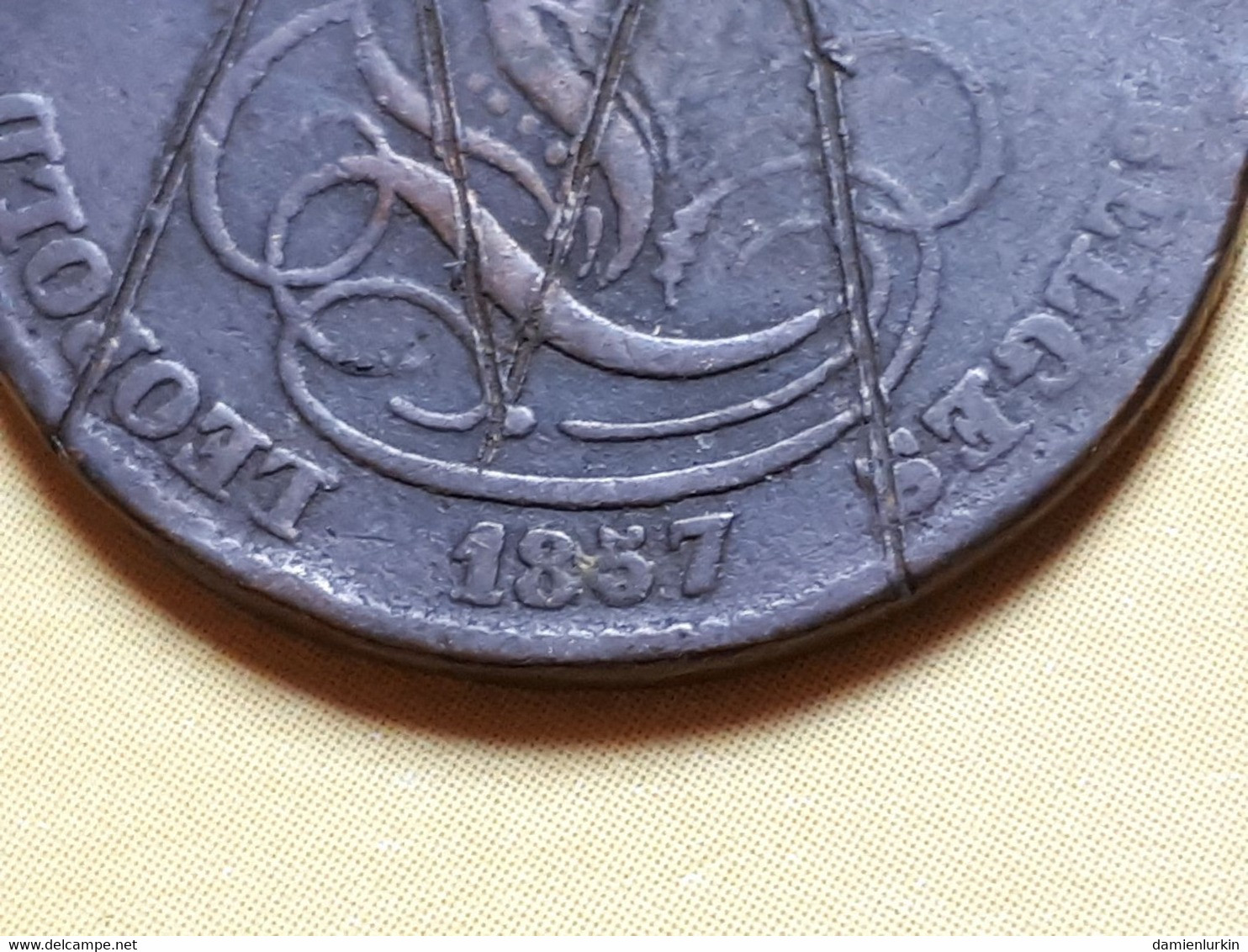 BELGIQUE LEOPOLD IER 5 CENTIMES 1857 - 5 Cents