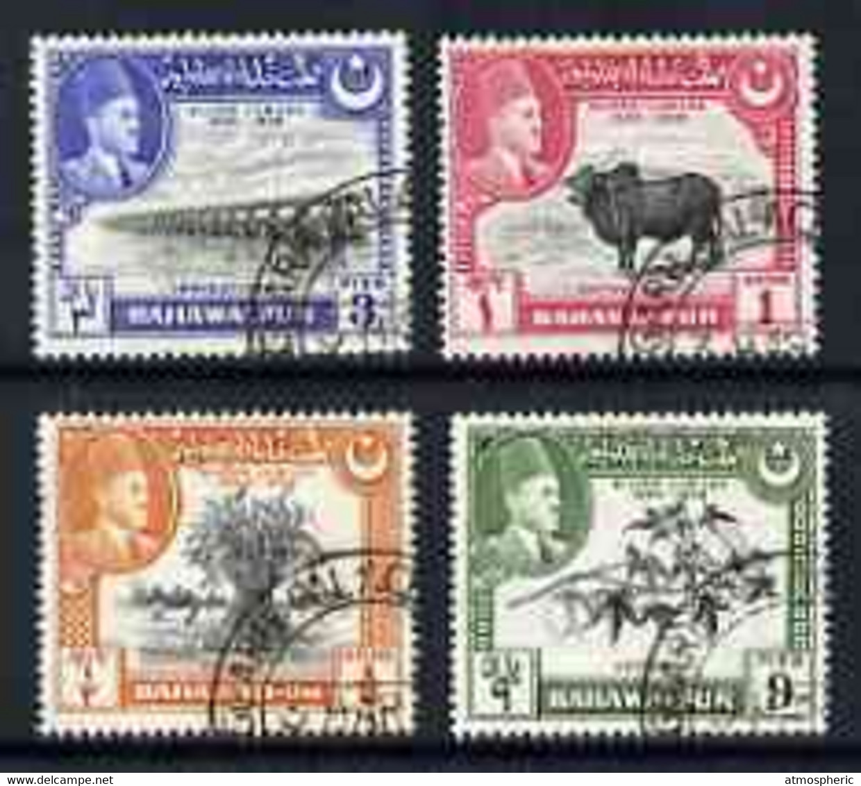 Bahawalpur 1949 S Jubilee Of Accession Set Of 4 Very Fine Used, SG 39-42 - Bahawalpur