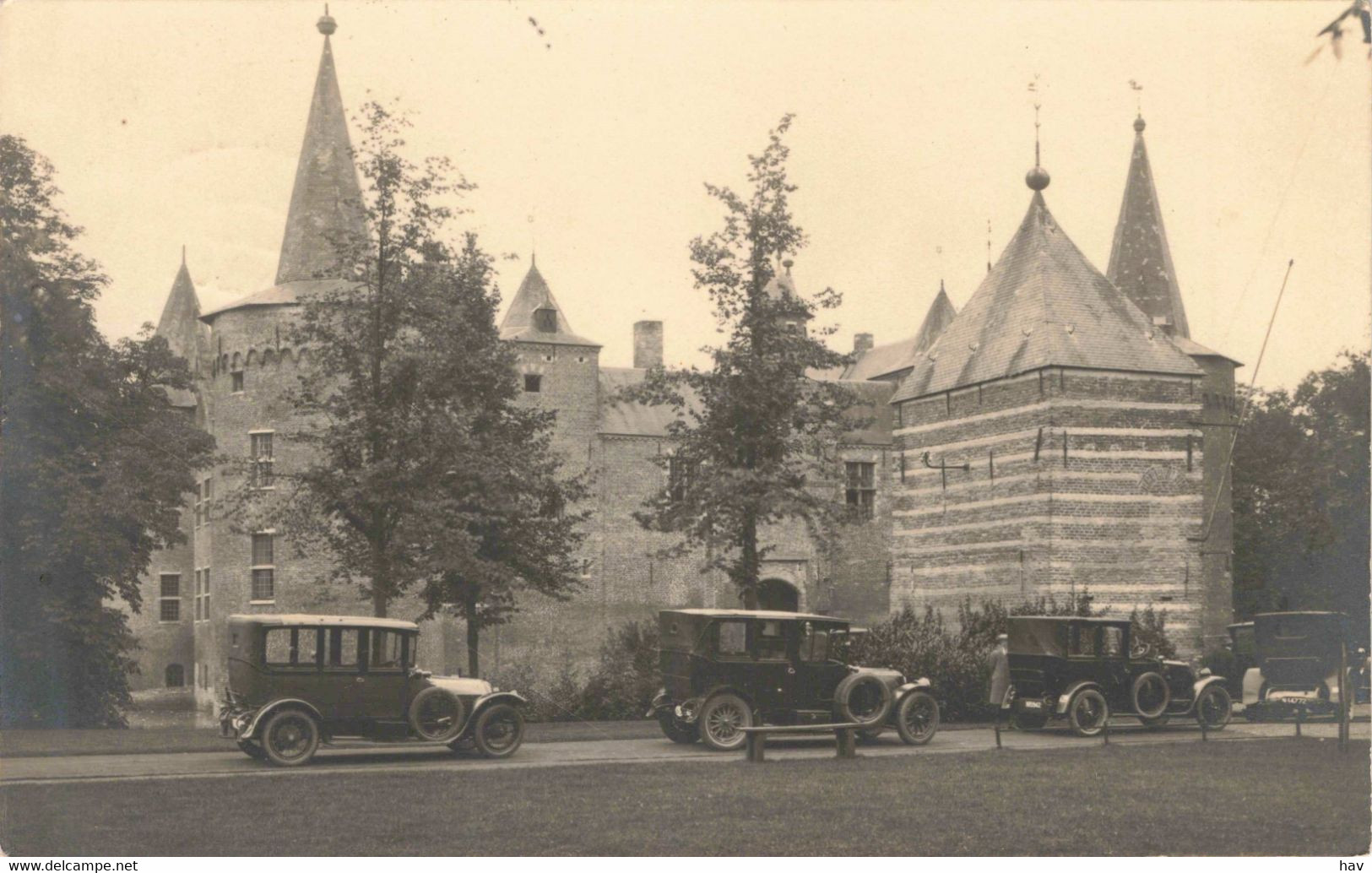 Helmond Het Kasteel Auto's Oude Foto 594 - Helmond