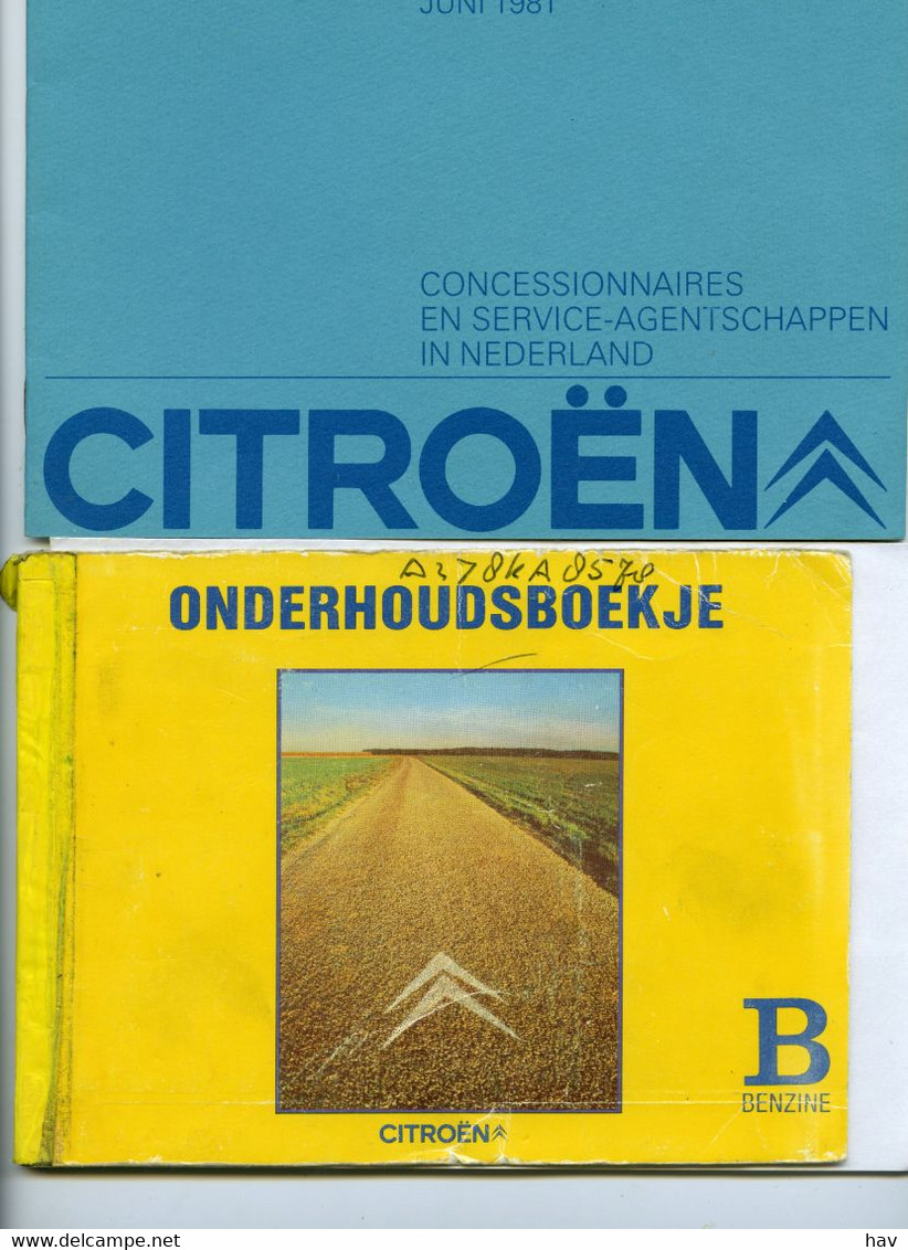 Citroën Lelijke Eend Vier Boekjes E26 - Praktisch