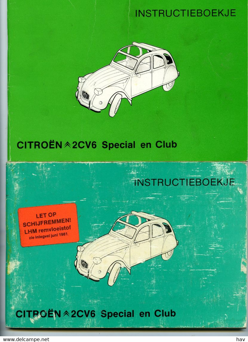 Citroën Lelijke Eend Vier Boekjes E26 - Sachbücher