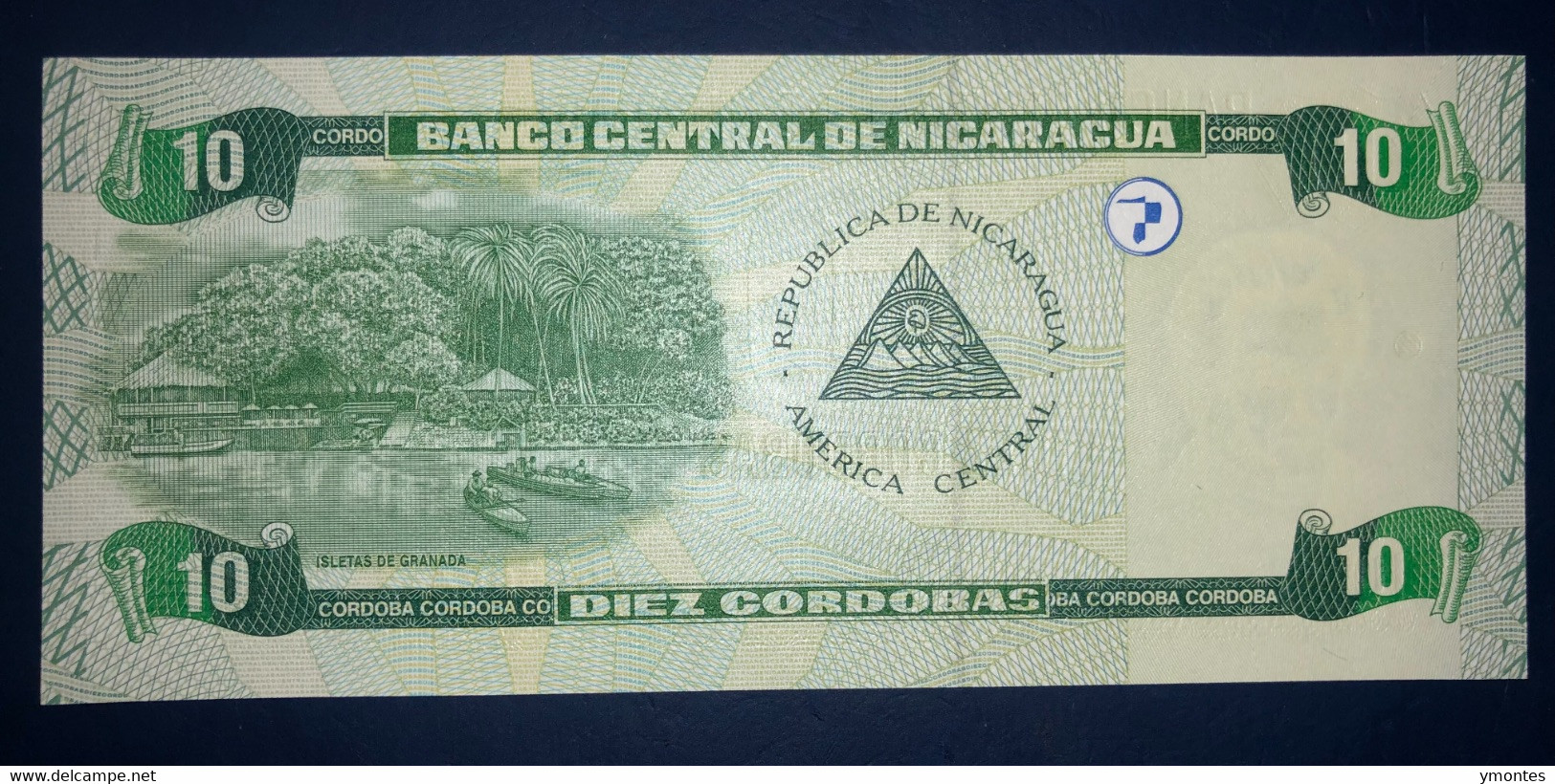 UNC Nicaragua 10 Córdobas 2002, P191 - Nicaragua