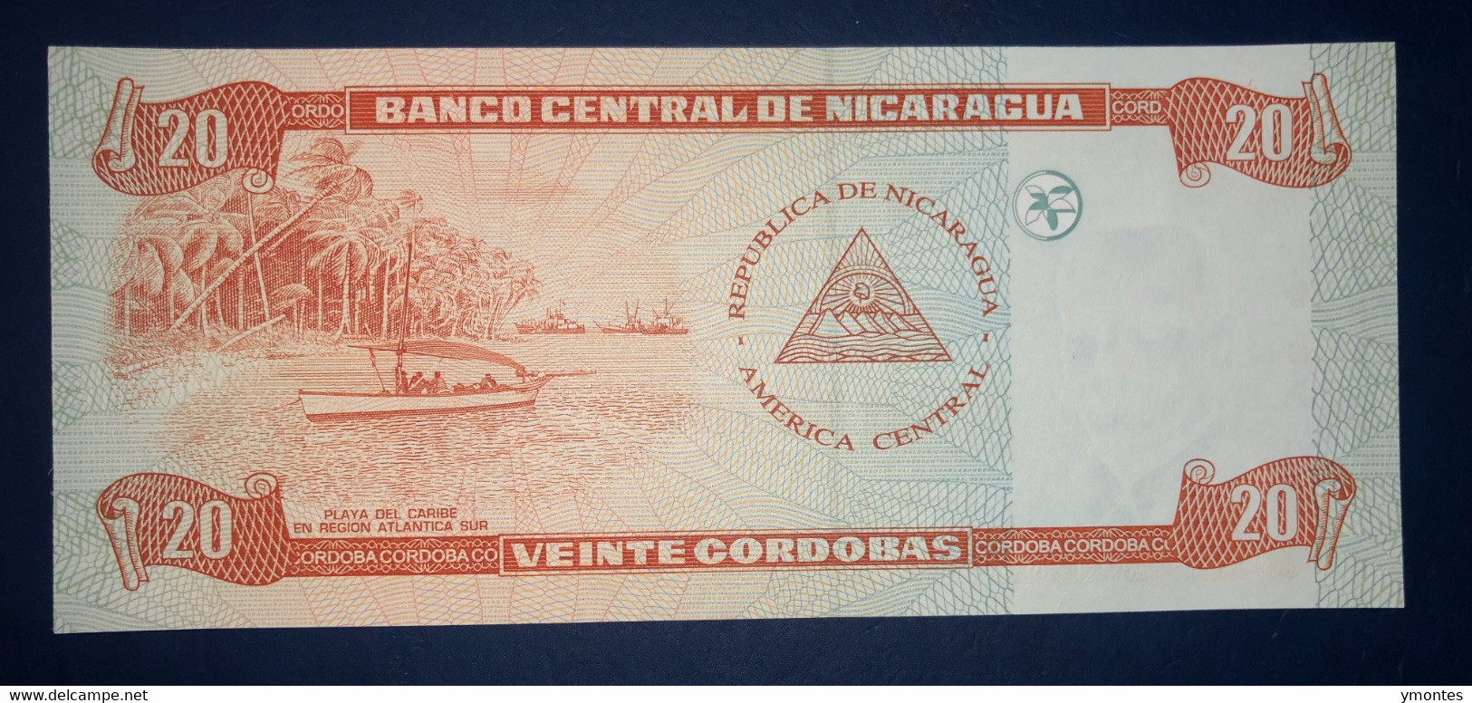UNC Nicaragua 20 Córdobas 2002, P192 - Nicaragua