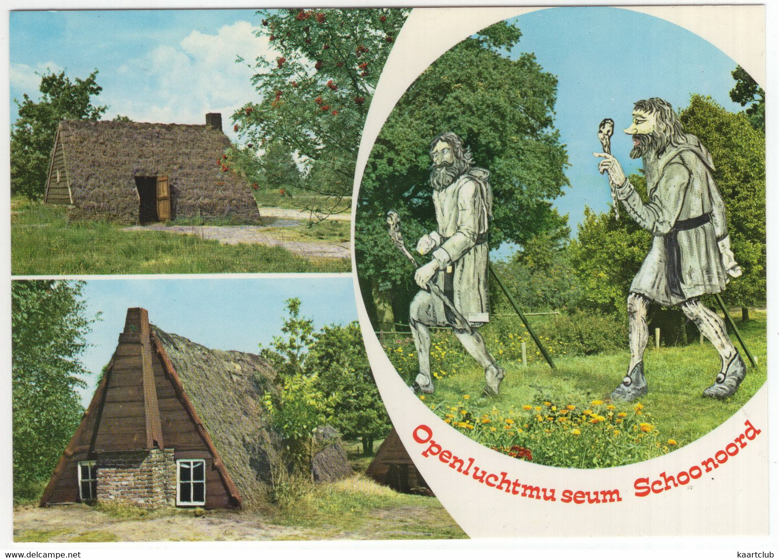 Schoonoord - Openluchtmuseum Schoonoord 'De Zeven Marken' - (Dr., Nederland) - Plaggenhut, 'Ellert En Brammert' - Coevorden