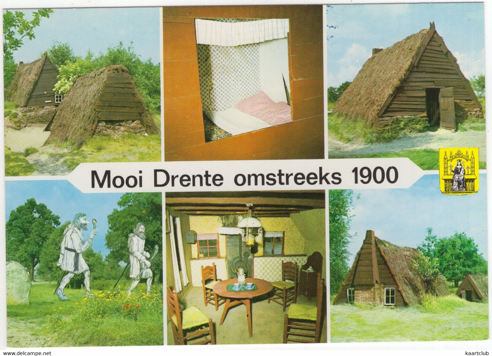 Schoonoord - Mooi Drente Omstreeks 1900 - Openluchtmuseum Schoonoord 'De Zeven Marken' - (Dr., Nederland) - Coevorden