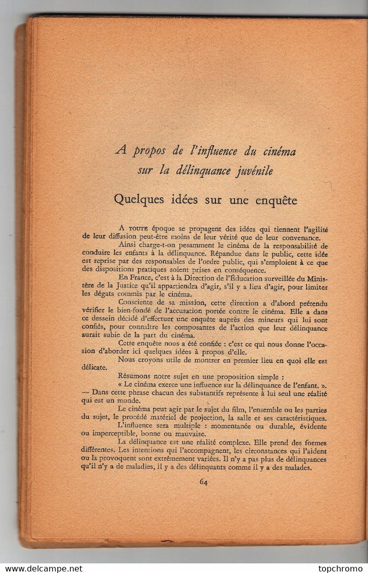 CONNAISSANCE DU CINEMA  REVUE "EDUCATEURS" C. Macke, J. Morienval, H. Agel, J. Chazal, G. Sinoir, J. Meinrath, Legeais - Audio-video