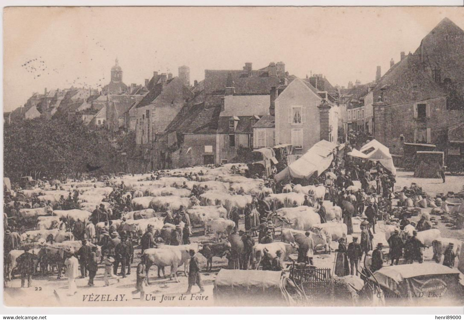 VEZELAY Jour De Foire - Vezelay