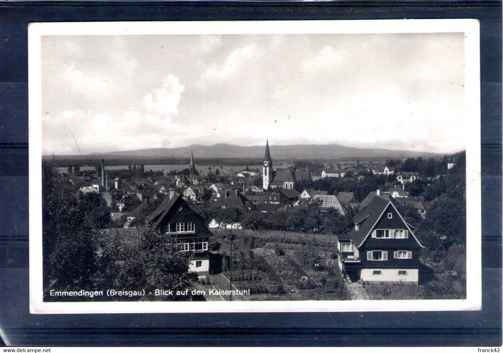 Allemagne. Emmendingen. Blick Auf Den Kaiserstuhl. Cpsm Petit Format - Emmendingen