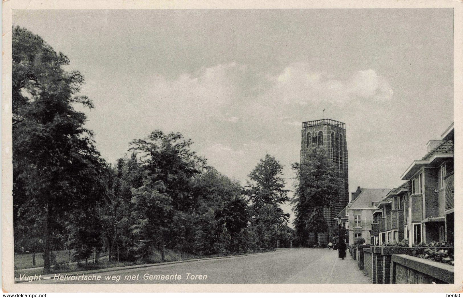 Vught Helvoirtsche Weg Met Gemeente Toren BV57 - Vught