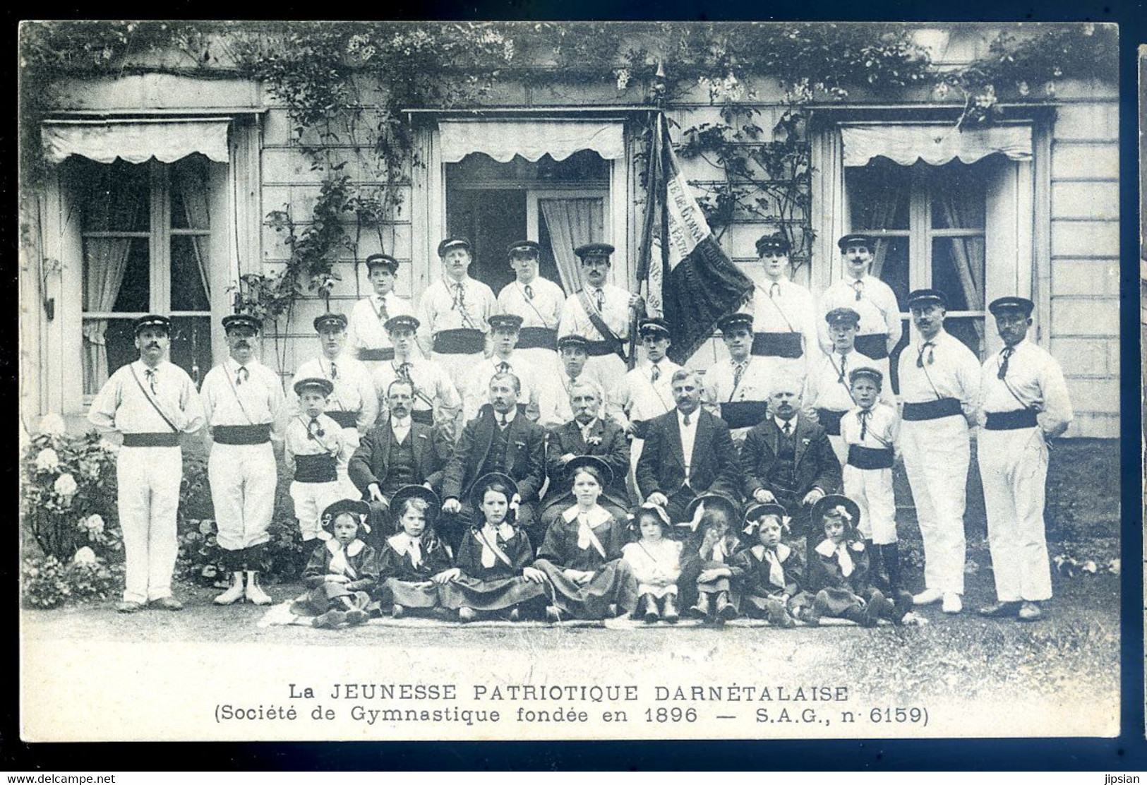 Cpa Du 76 Darnétal -- La Jeunesse Patriotique Darnétalaise Société De Gymnastique Fondée En 1895  SPT21-08 - Darnétal