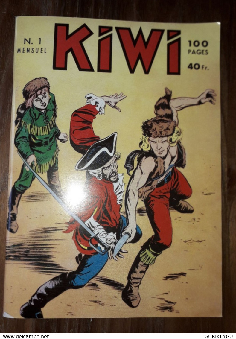 Bd KIWI N° 1   LUG   Le Petit Trappeur En Fac Similé NEUF De 2000 Jean Yves MITTON - Small Size