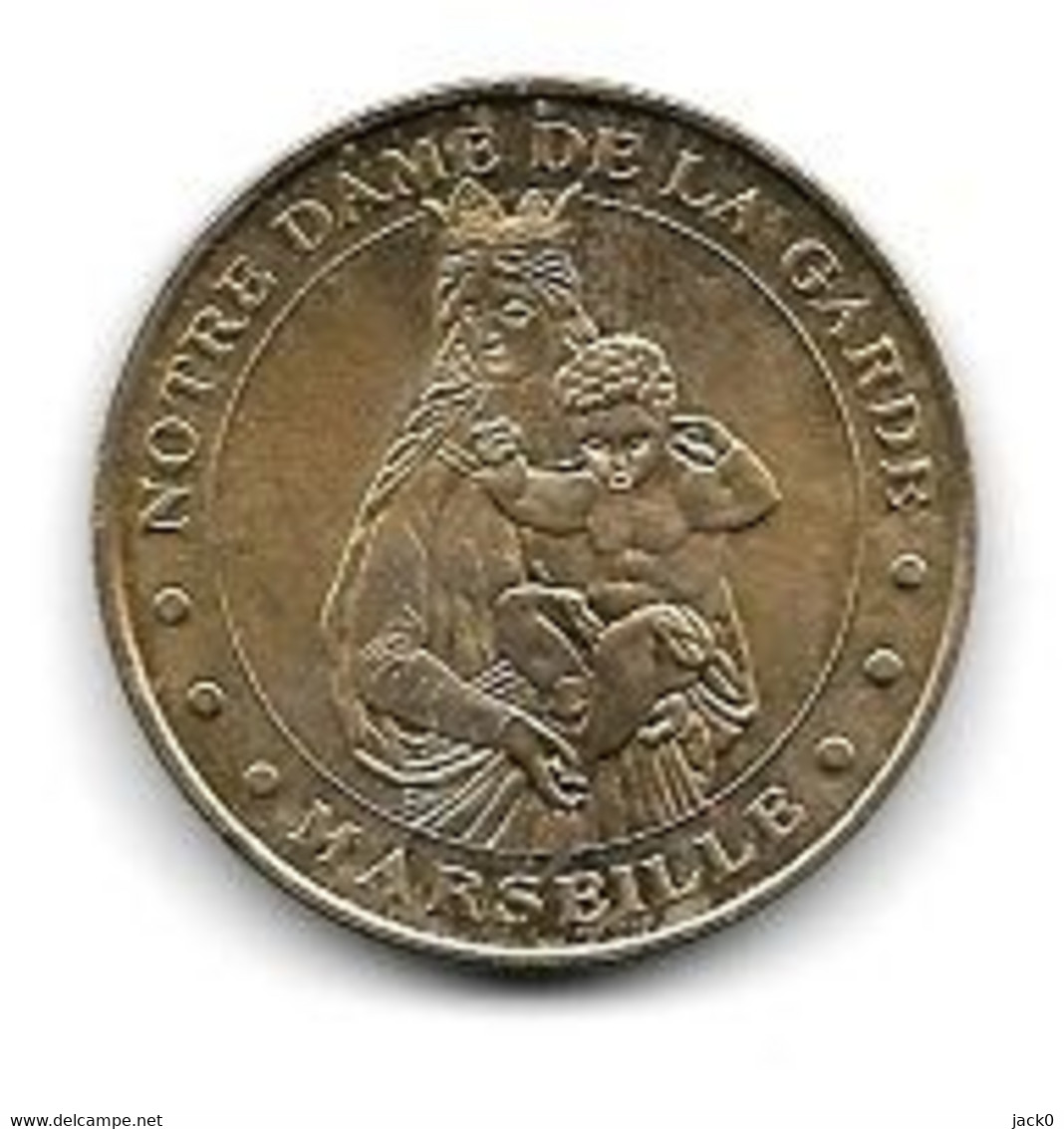 Médaille  Touristique  Ville, NOTRE  DAME  DE  LA  GARDE, MARSEILLE  2005 ( 13 ) - 2005
