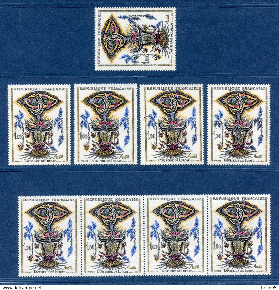 ⭐ France - Variété - YT N° 1493 - Couleurs - Pétouilles - Neuf Sans Charnière - 1966 ⭐ - Ongebruikt