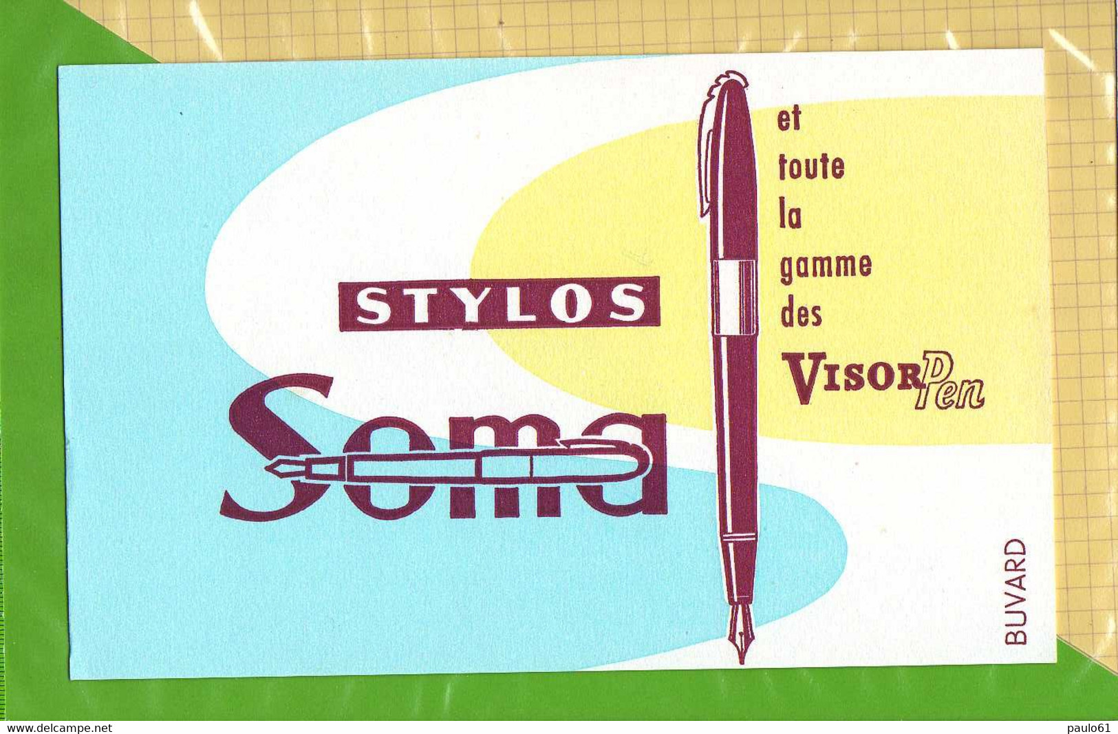 BUVARD & Blotting Paper :Stylos SOMA Stylo Visor Pen - Papeterie