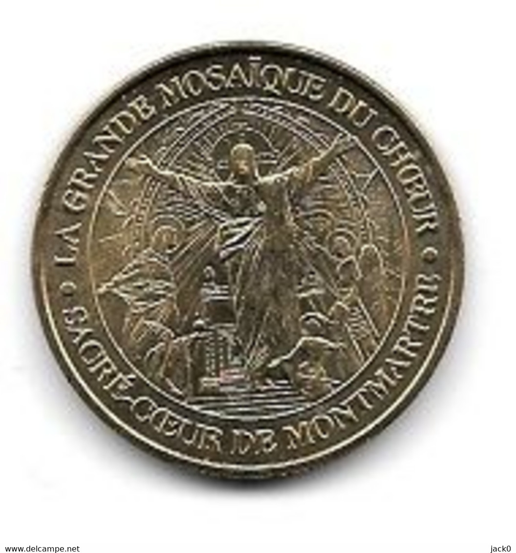 Médaille  Touristique  Ville, SACRE COEUR DE MONTMARTRE, LA GRANDE MOSAÏQUE DU CHOEUR  2012  ( 75018 ) - 2005