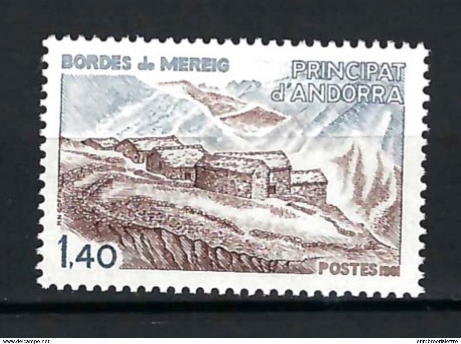 ⭐ Andorre Français - YT N° 291 ** - Neuf Sans Charnière - 1981 ⭐ - Unused Stamps