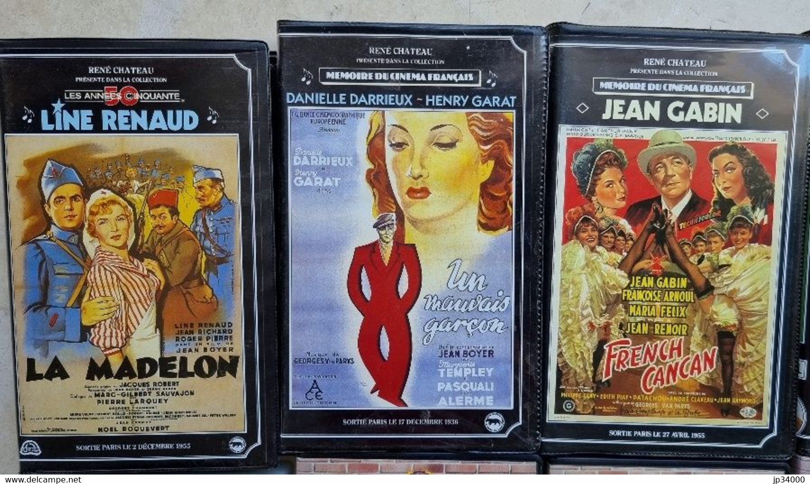 LOT 18 Films Vidéo VHS D'occasion Avec Boites Et Jaquettes - Collections, Lots & Séries