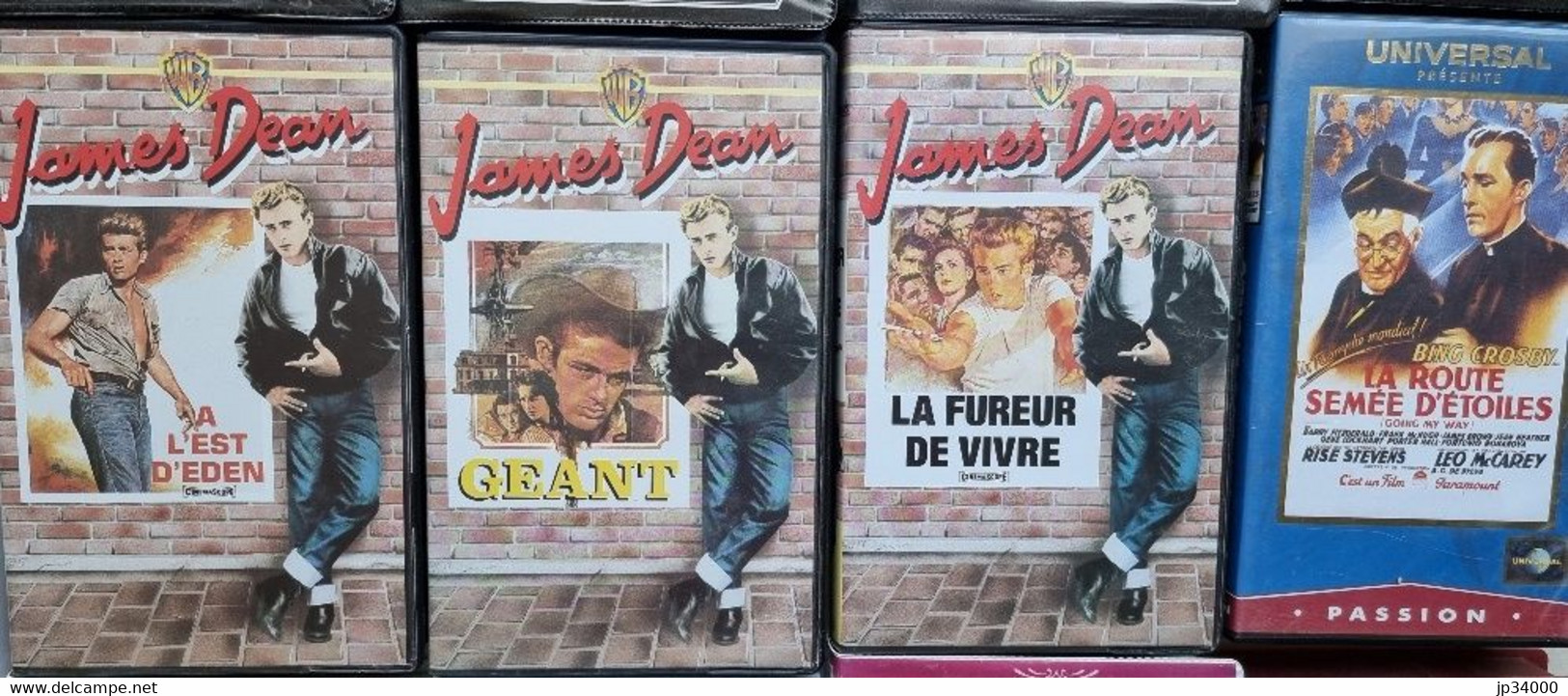 LOT 18 Films Vidéo VHS D'occasion Avec Boites Et Jaquettes - Colecciones & Series