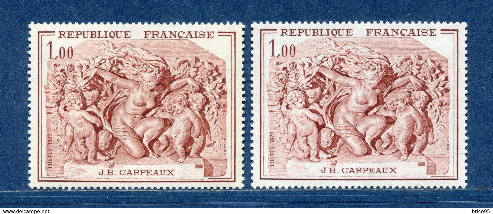 ⭐ France - Variété - YT N° 1641 - Couleurs - Pétouilles - Neuf Sans Charnière - 1970 ⭐ - Nuovi