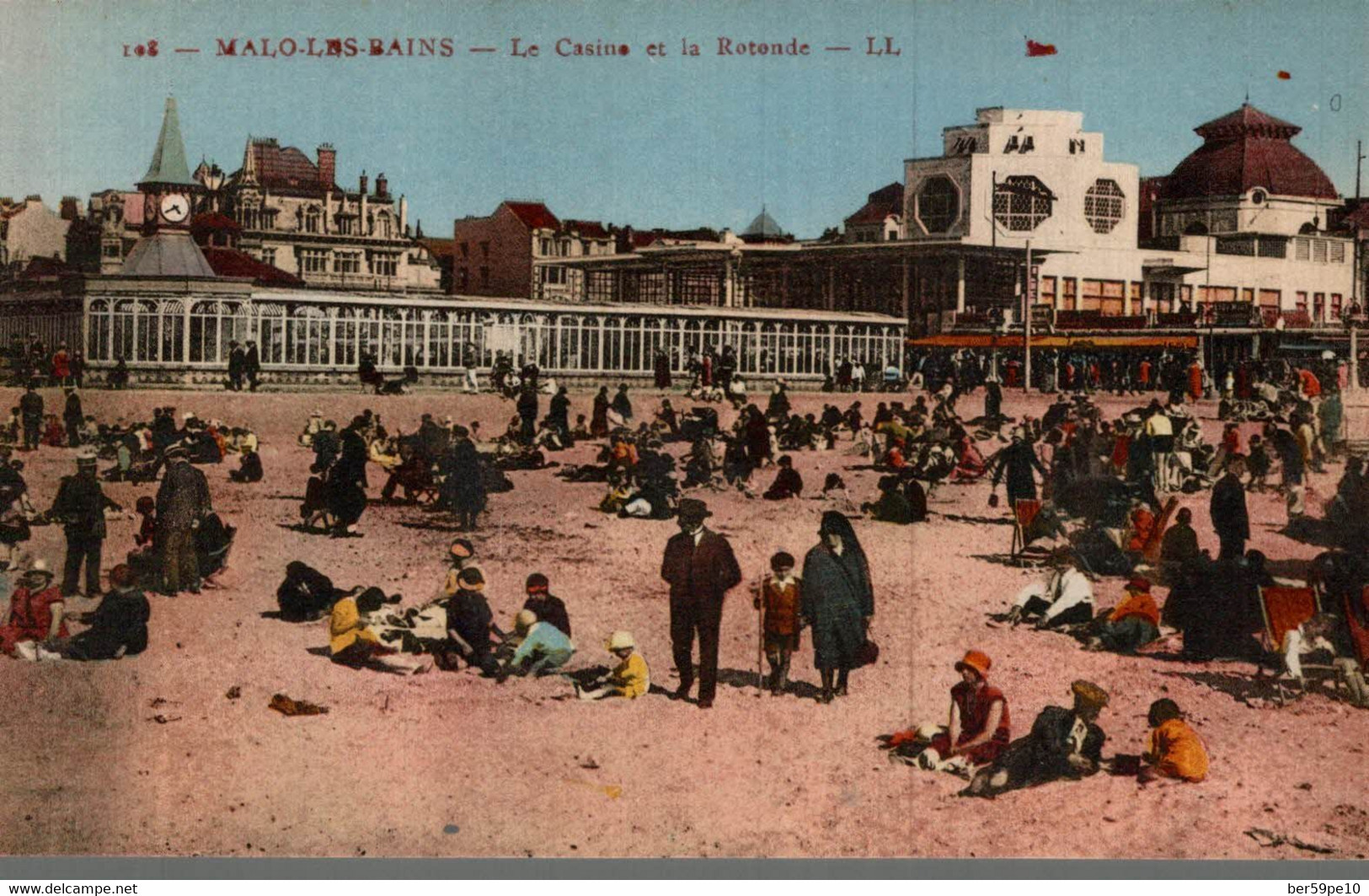 59 MALO-LES-BAINS LE CASINO ET LA ROTONDE - Malo Les Bains