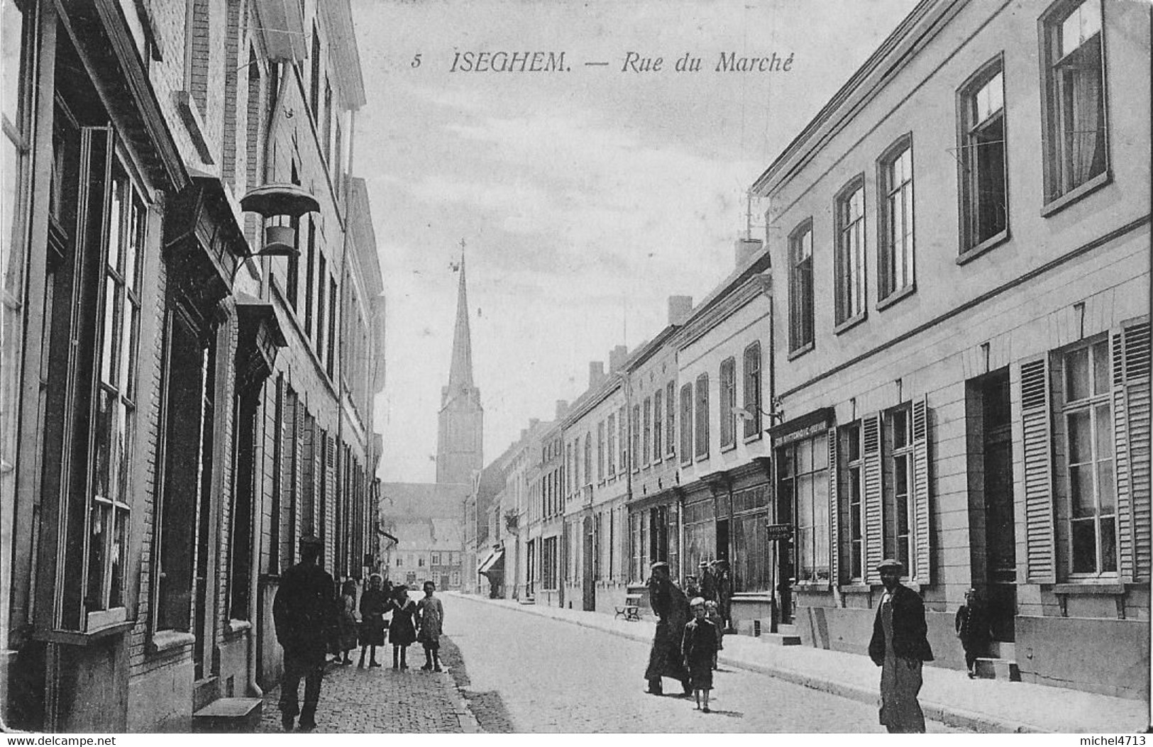 RUE DU MARCHE  ANIMEE  4131 - Izegem