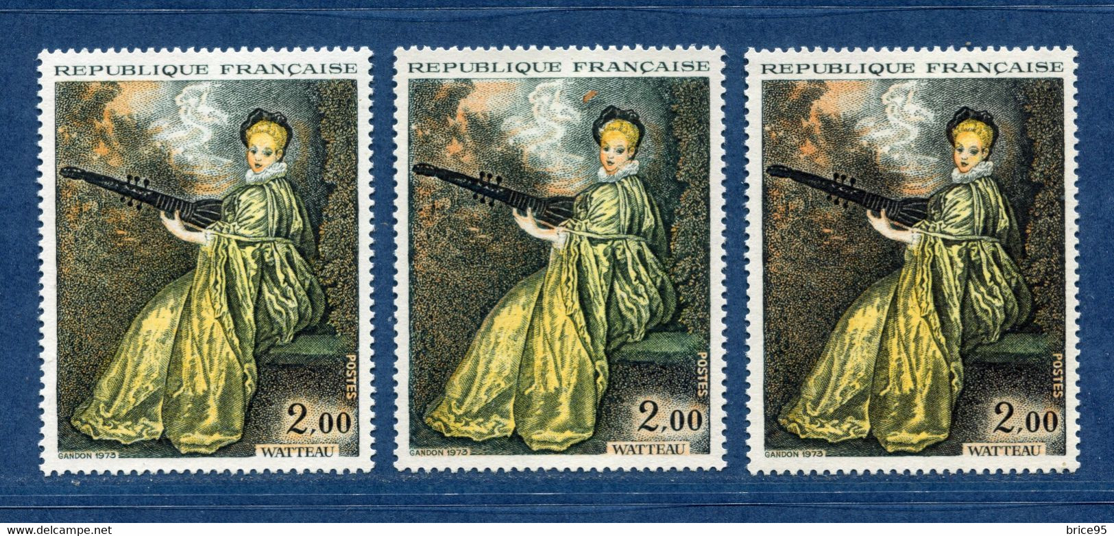 ⭐ France - Variété - YT N° 1765 - Couleurs - Pétouilles - Neuf Sans Charnière - 1973 ⭐ - Neufs