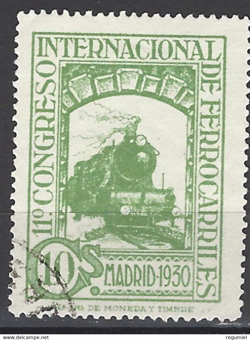 España U 0472 (o) Ferrocarriles. 1930 - Oblitérés