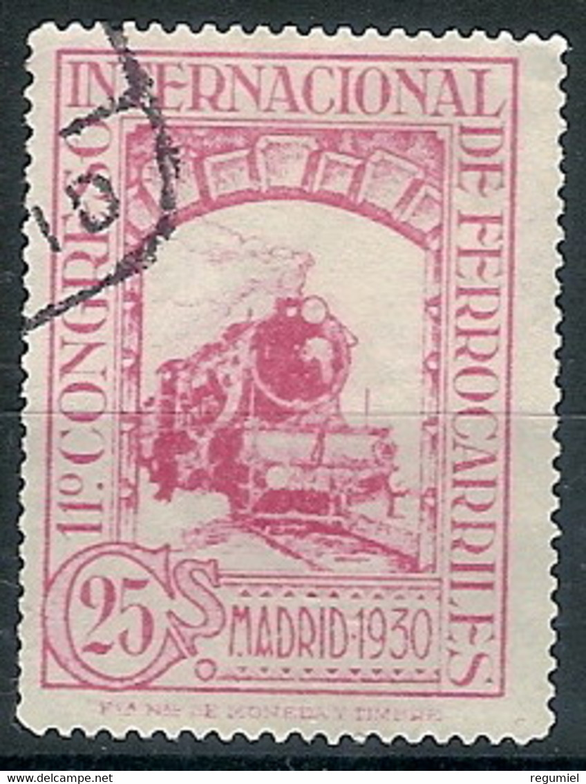 España U 0475 (o) Ferrocarriles. 1930 - Oblitérés