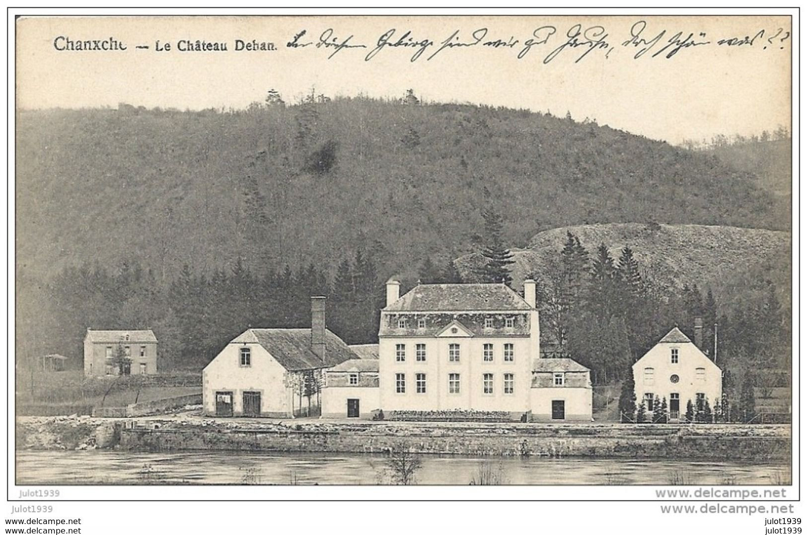 CHANXHE ..-- FELDPOST .  Château Dehan . 1914 Vers Allemagne . - Sprimont