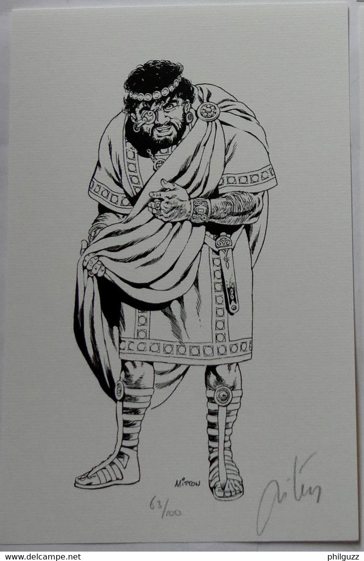 RARE MITTON EX LIBRIS 100 Exemplaires 63/100 VAE VICTIS N°15 - Illustrateurs M - O