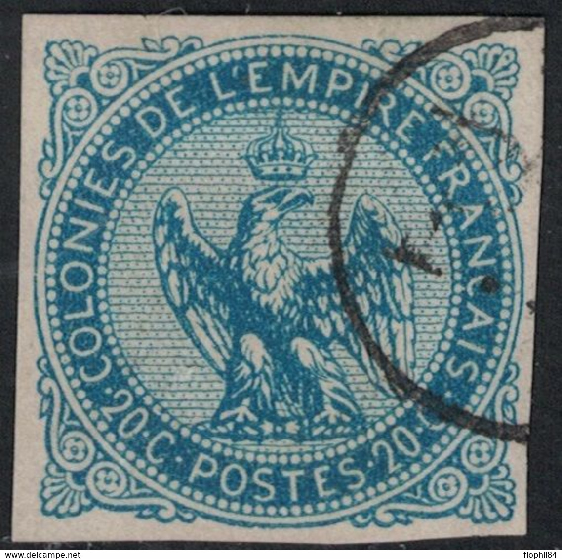 COLONIES GENERALES - AIGLE IMPERIAL - N°4 -  OBLITERATION - PD DE LA REUNION - COTE 100€. - Aigle Impérial