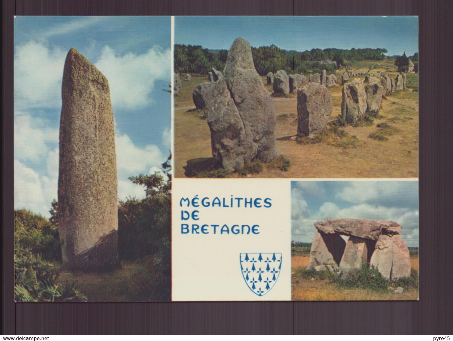 MEGALITHES DE BRETAGNE - Dolmen & Menhirs