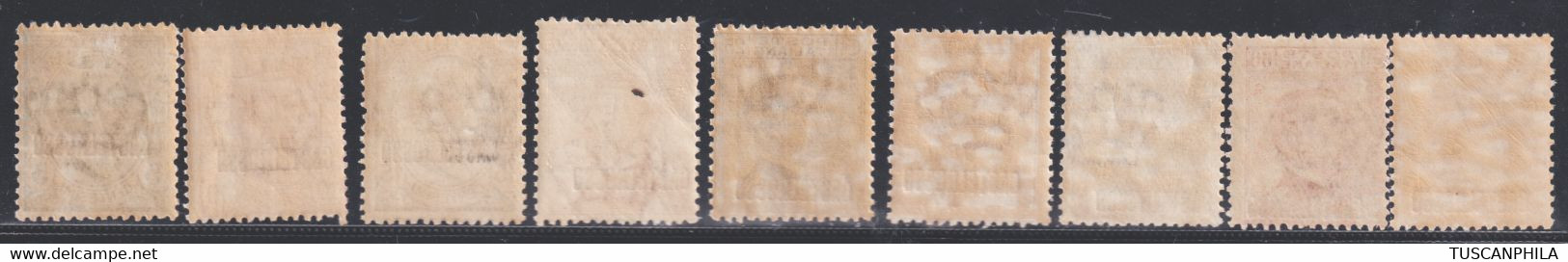 Colonie Castelrosso 1922 Serie Completa Sass. 1/9 MNH** Cv 1000 - Castelrosso