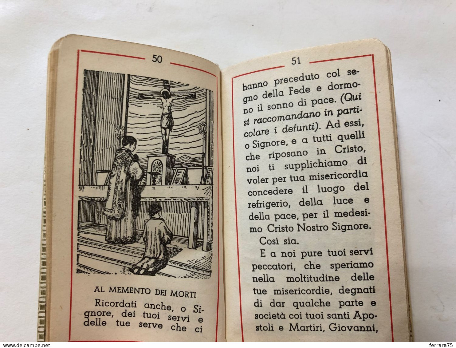 LIBRO PRIME PREGHIERE SANTA MESSA DON.G.CAIRONI BERGAMO 1953. - Religion