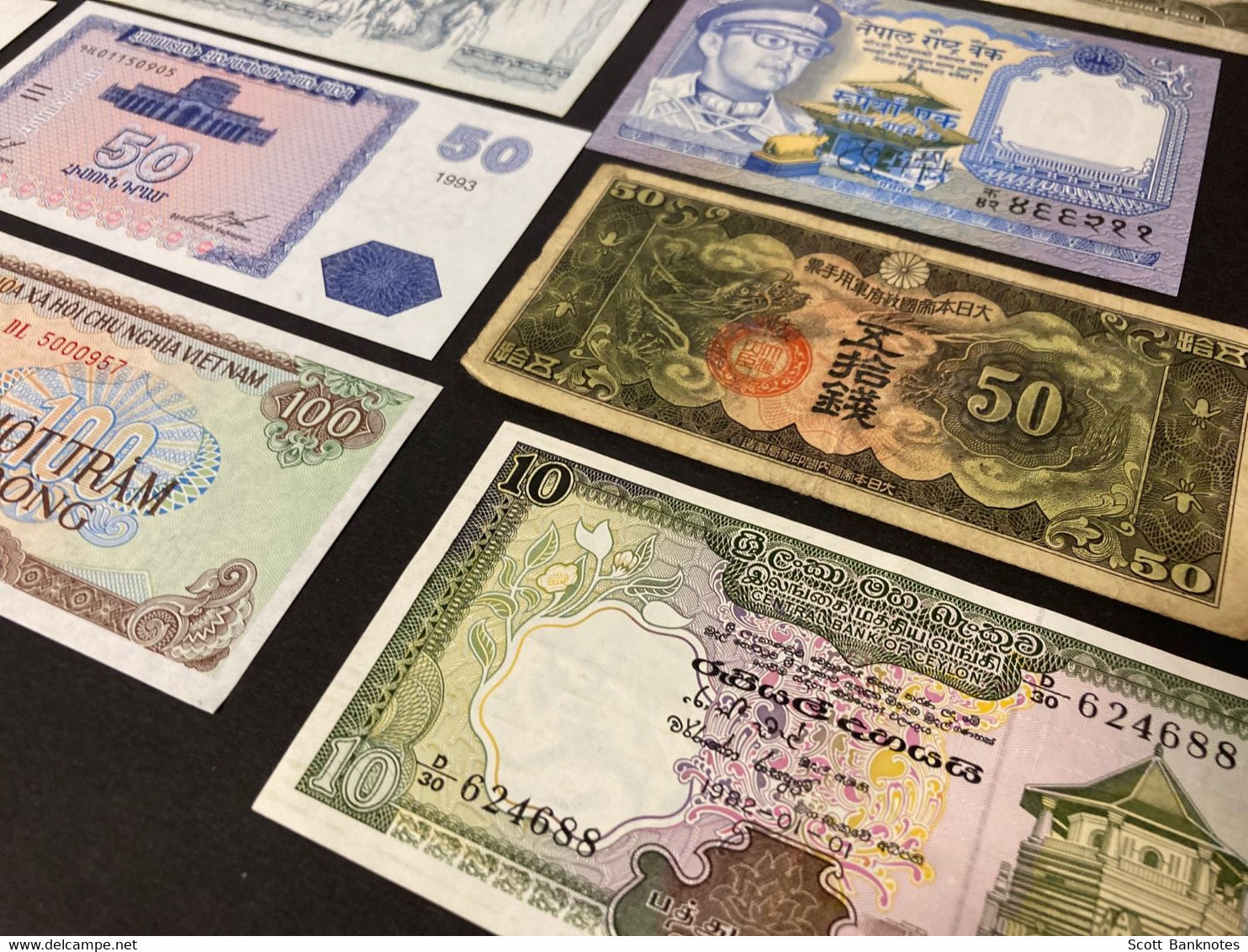 19 X Various Banknotes Including China, Korea And Vietnam - Cina