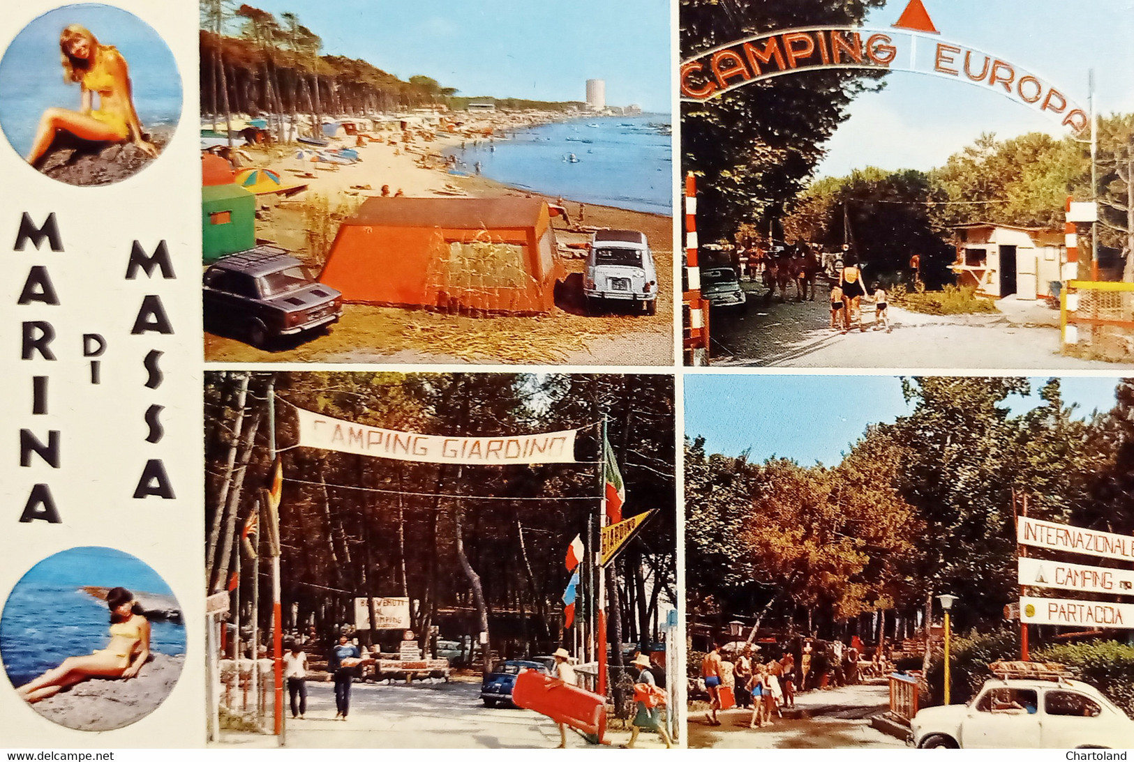 Cartolina - Marina Di Massa - Vedute Diverse - 1970 Ca. - Massa