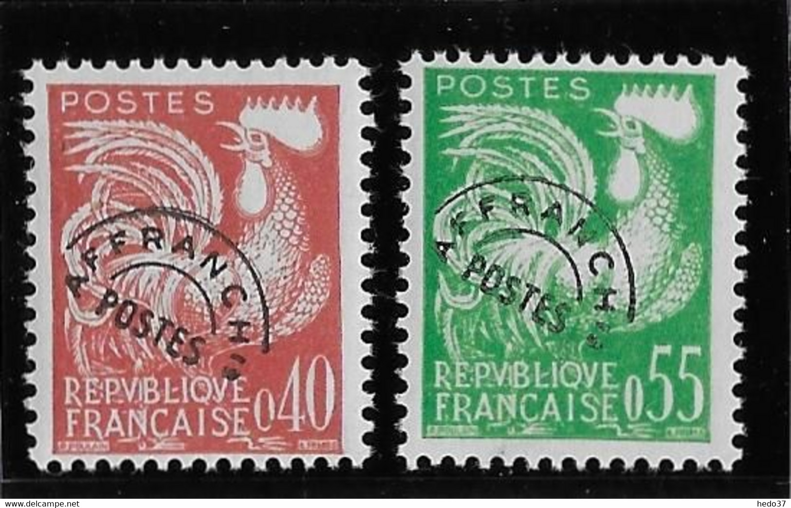 France Préoblitérés N°121/122 - Neuf ** Sans Charnière - TB - 1953-1960