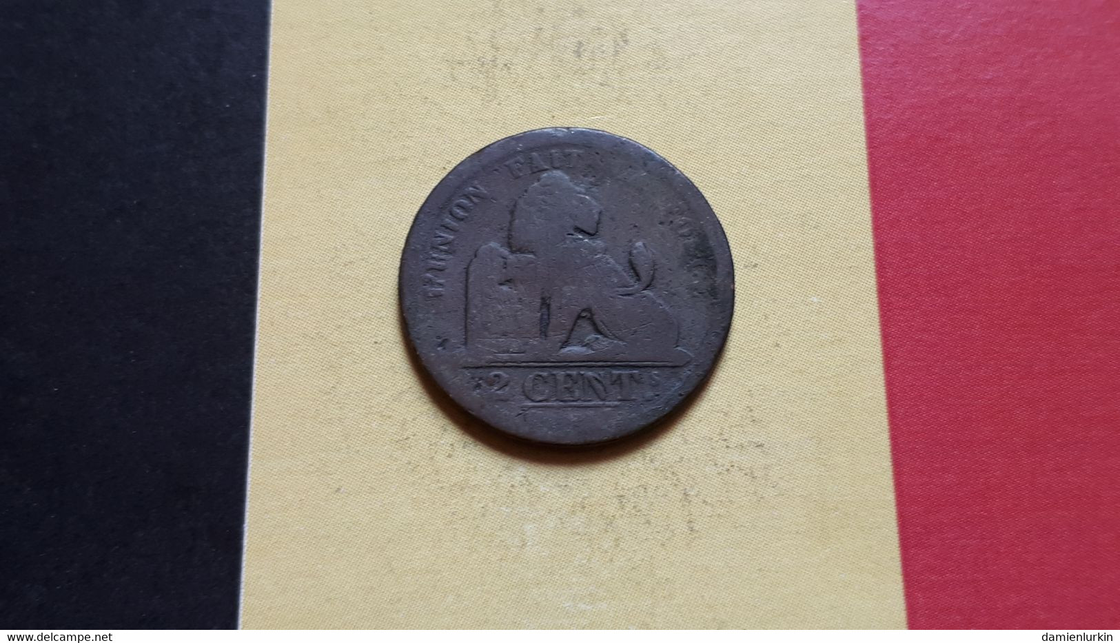 BELGIQUE LEOPOLD IER 2 CENTIMES 1833 - 2 Cents