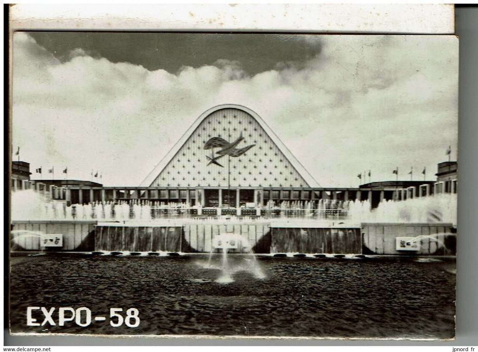 Exposition Universelle De Bruxelles 1958, Pochette De 10 Mini Cartes - Expositions Universelles