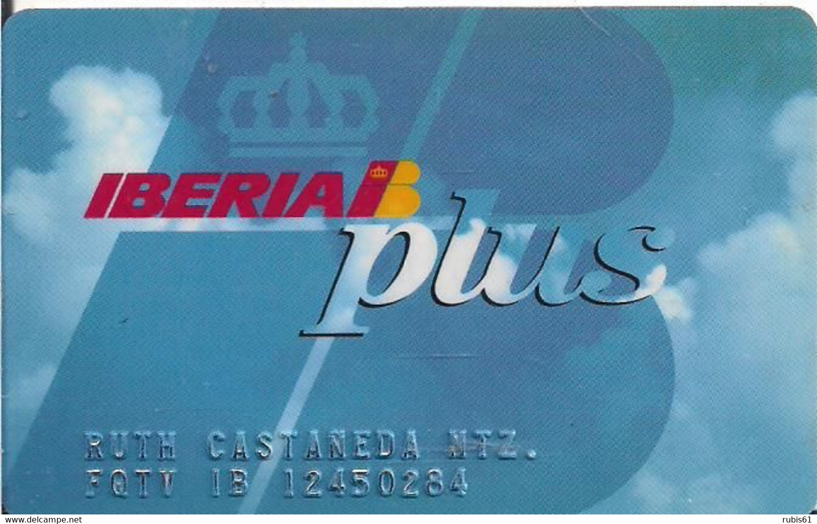 IBERIA PLUS - Credit Cards (Exp. Date Min. 10 Years)