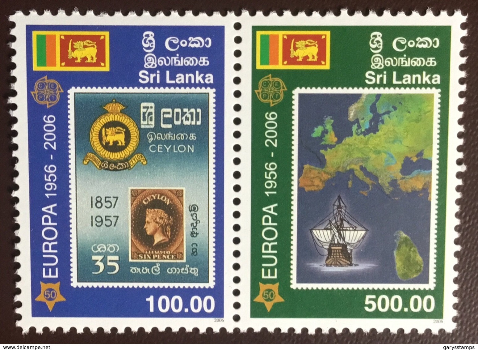 Sri Lanka 2006 Europa MNH - Sri Lanka (Ceylon) (1948-...)