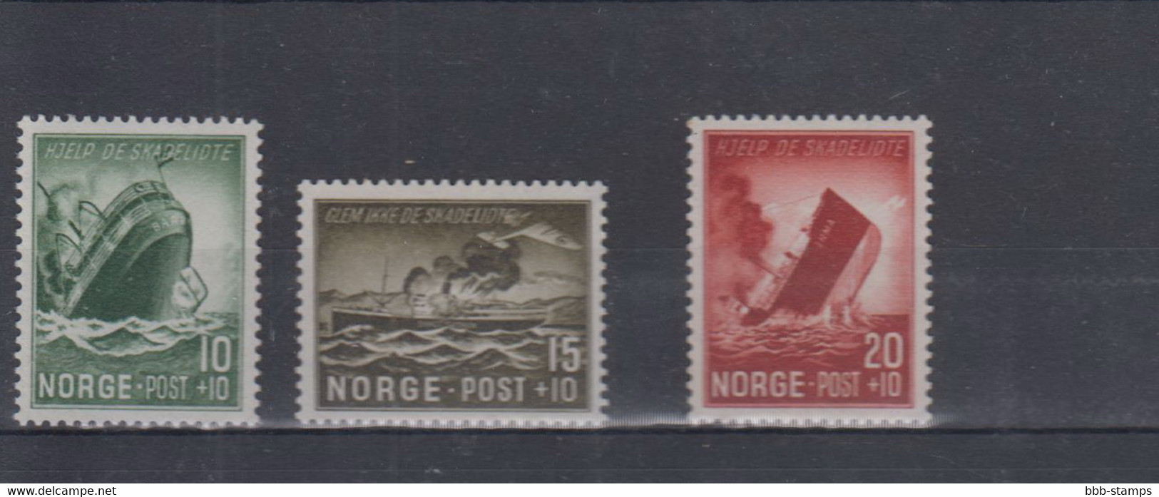 Norwegen Michel Cat.No. Mnh/** 295/297 - Ongebruikt