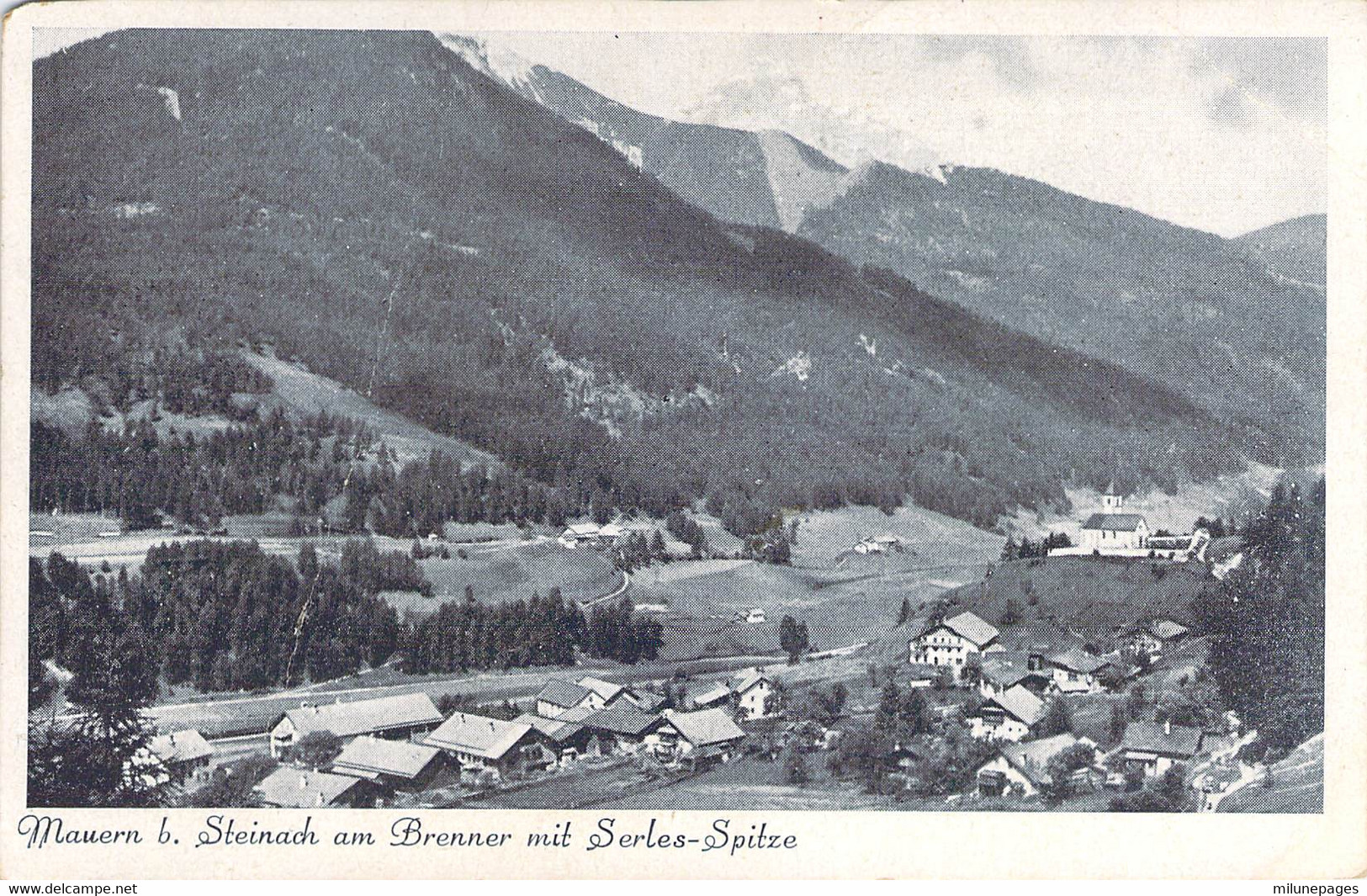 AUTRICHE AUSTRIA Mauern B. STEINACH Am BRENNER Mit Serles-Spitze - Steinach Am Brenner