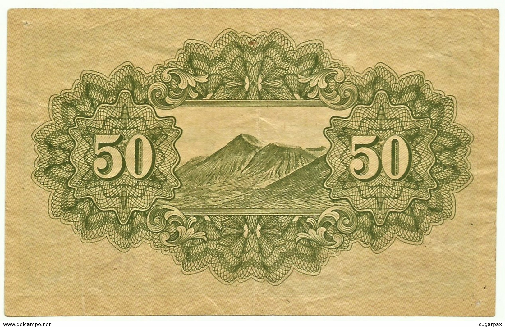 Japan - 50 Sen - ( 1942-1944 ) - Pick: 59.b - Showa Yr. 18 ( 1943 ) - Japón