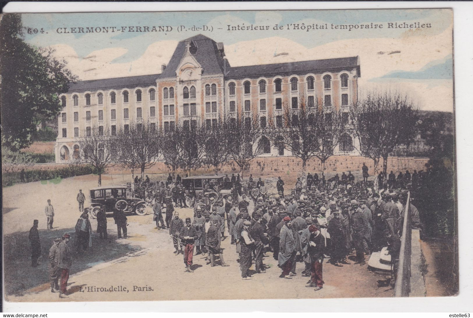 Clermont Ferrand Intérieur De L'Hôpital Temporaire Richelieu - Clermont Ferrand