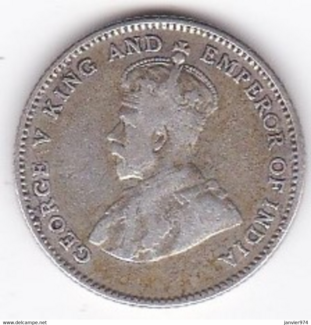 Straits Settlements , 10 Cents 1926  George V , En Argent , KM# 29b - Malesia